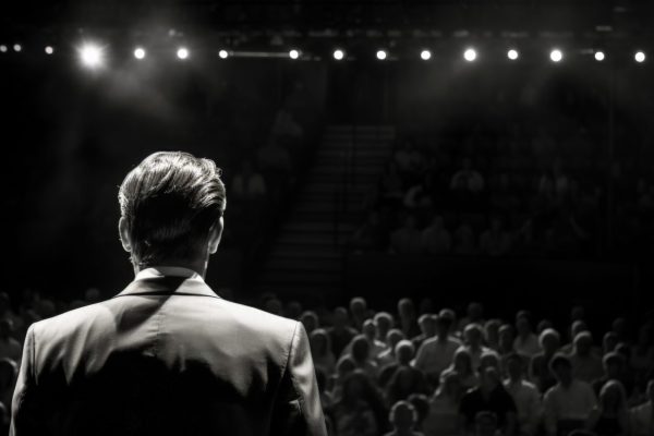 view-black-white-person-attending-theatre
